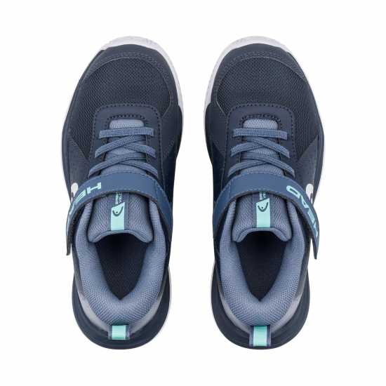 Head Sprint Velcro 4.0 Kids Tennis Shoes Blueberry Teal Head Sprint Velcro 4.0 Kids Tennis Shoes Blueberry Teal