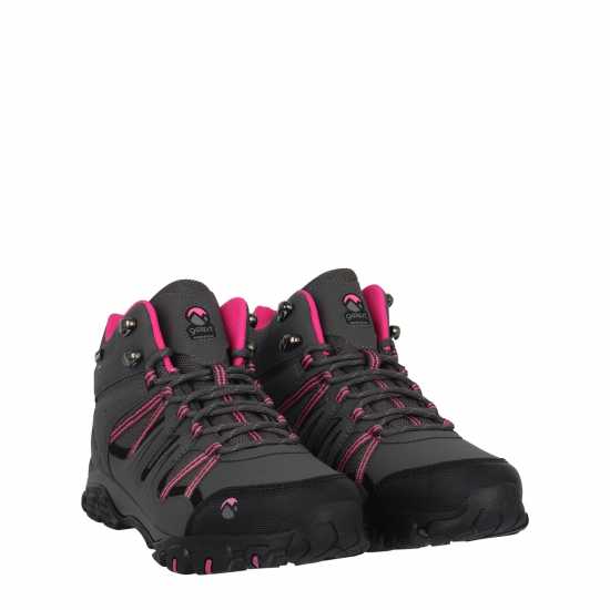 Gelert Туристически Обувки Horizon Waterproof Walking Boots Juniors Угър/Розово 