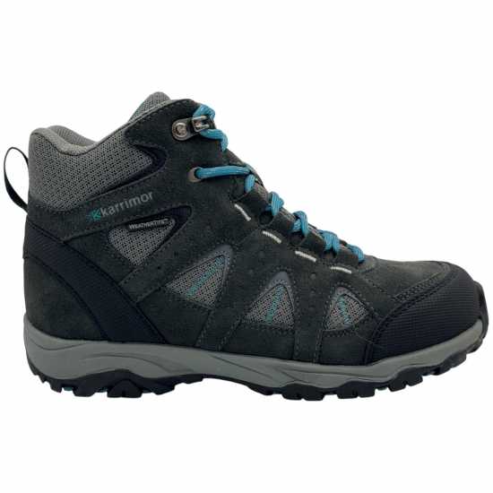 Karrimor Туристически Обувки Mount Waterproof Walking Boots Juniors Сиво/Тилаво Karrimor Туристически Обувки Mount Waterproof Walking Boots Juniors Сиво/Тилаво
