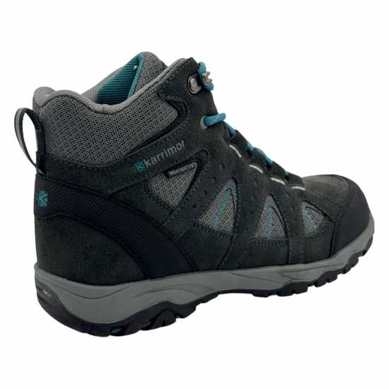 Karrimor Туристически Обувки Mount Waterproof Walking Boots Juniors Сиво/Тилаво Karrimor Туристически Обувки Mount Waterproof Walking Boots Juniors Сиво/Тилаво