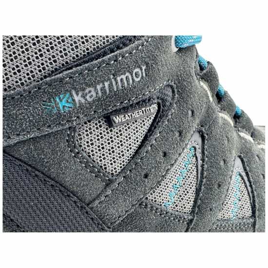 Karrimor Туристически Обувки Mount Waterproof Walking Boots Juniors Сиво/Тилаво Karrimor Туристически Обувки Mount Waterproof Walking Boots Juniors Сиво/Тилаво