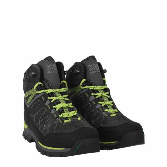 Karrimor Туристически Обувки Hot Rock Waterproof Walking Boots Juniors Угъл/Зелен 
