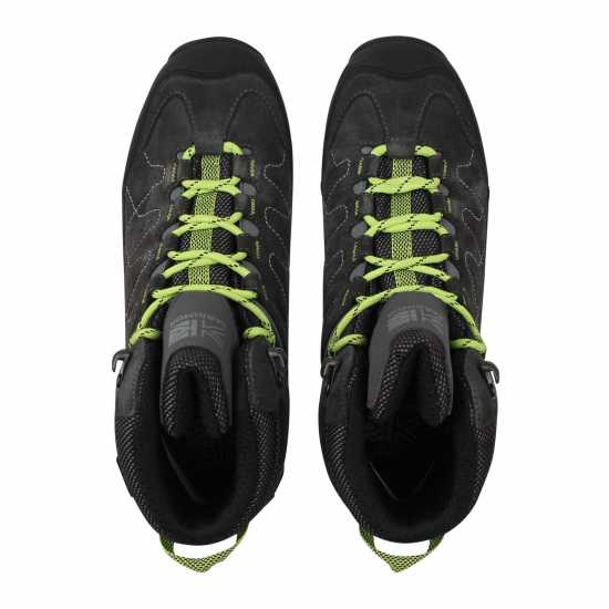 Туристически Обувки Karrimor Hot Rock Juniors Walking Boots Charcoal/Green Детски туристически обувки