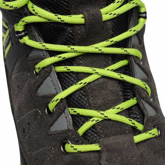 Karrimor Детски Туристически Обувки Hot Rock Junior Walking Boots Charcoal/Green Детски апрески