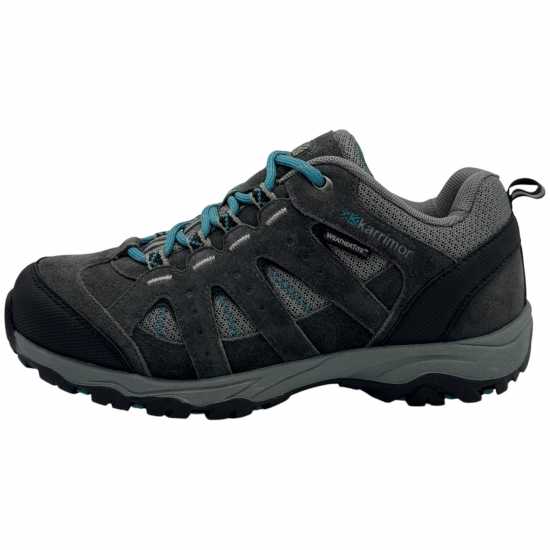 Karrimor Детски Туристически Обувки Mount Waterproof Walking Shoes Juniors Сиво/Тилаво 