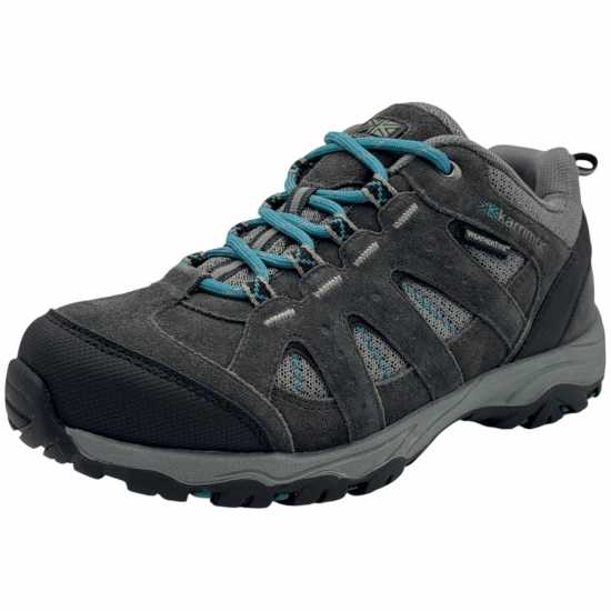 Karrimor Детски Туристически Обувки Mount Waterproof Walking Shoes Juniors Сиво/Тилаво 
