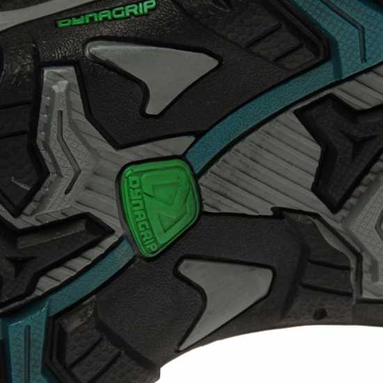 Karrimor Детски Туристически Обувки Mount Waterproof Walking Shoes Juniors Сиво/Тилаво 