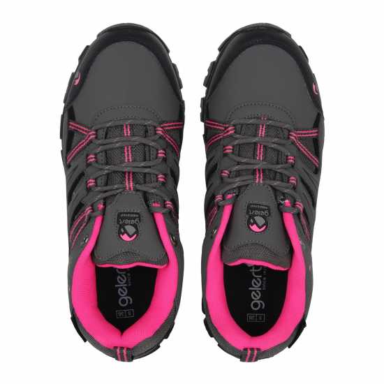 Gelert Horizon Low Wp Juniors Walking Shoes Угър/Розово Gelert Horizon Low Wp Juniors Walking Shoes Угър/Розово