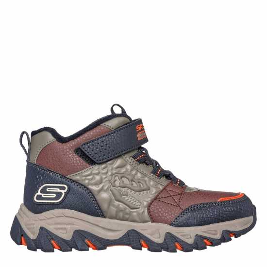 Skechers Unisex Kids' Ranger Non Waterproof Walking Shoes Brown/Black 