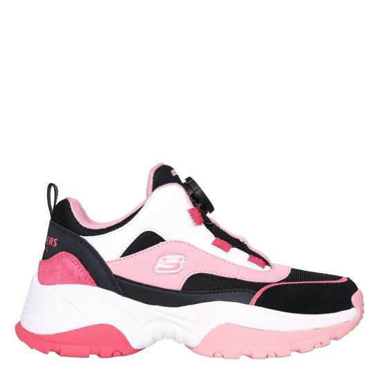 Skechers Kozmiks1 0 Jn99 Blk/Wht/Pink Детски маратонки