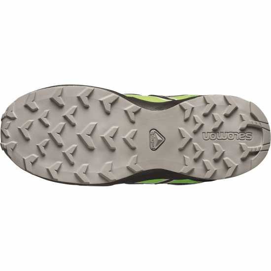 Salomon Маратонки За Бягане По Пътеки Speedcross Waterproof Trail Running Shoes Junior Сплав/Зелен 
