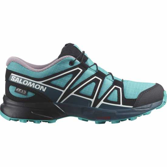 Salomon Маратонки За Бягане По Пътеки Speedcross Waterproof Trail Running Shoes Junior Павлинско синьо 