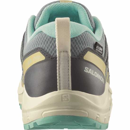 Salomon Xa Pro V8 Waterproof Trail Running Shoe Juniors Трупер 