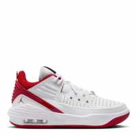 Max Aura 5 Big Kids' Shoes White/Red Мъжки баскетболни маратонки