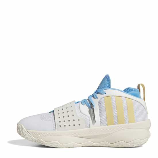 Adidas Dame 8 Extply Basketball Trainers Childrens Облако Бяло/Овес Мъжки баскетболни маратонки