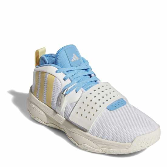 Adidas Dame 8 Extply Basketball Trainers Childrens Облако Бяло/Овес Мъжки баскетболни маратонки