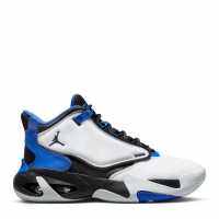 Air Jordan Max Aura 4 Jnr Basketball Shoes White/Blk/Royal Мъжки баскетболни маратонки