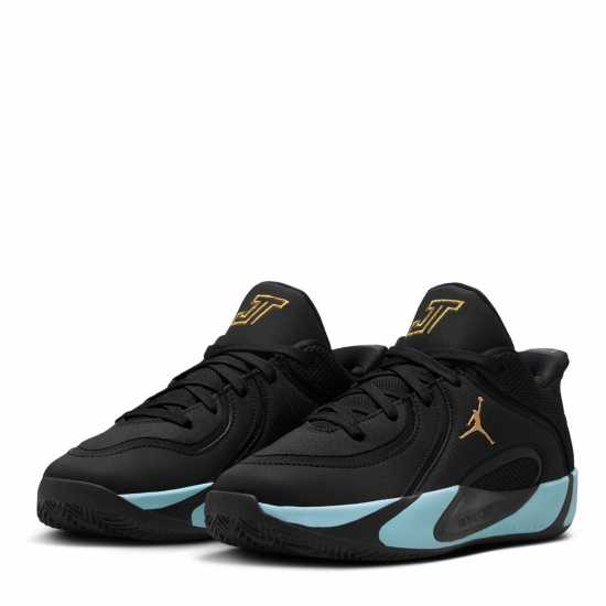 Air Jordan Kids' Basketball Trainers Black/Blue Air Jordan Kids' Basketball Trainers Black/Blue