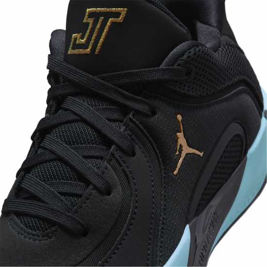 Air Jordan Kids' Basketball Trainers Black/Blue Air Jordan Kids' Basketball Trainers Black/Blue