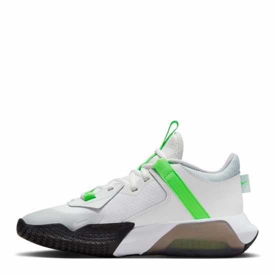 Nike Маратонки Air Zoom Crossover Junior Court Trainers White/Green Мъжки баскетболни маратонки