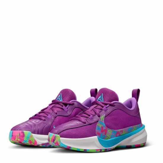 Nike Freak 5 Jnr Basketball Shoe Red/Pink Мъжки баскетболни маратонки