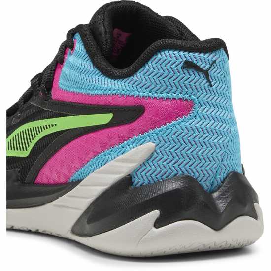 Puma Dagger Jr Basketball Trainers Unisex Kids Черно/Розово Детски маратонки