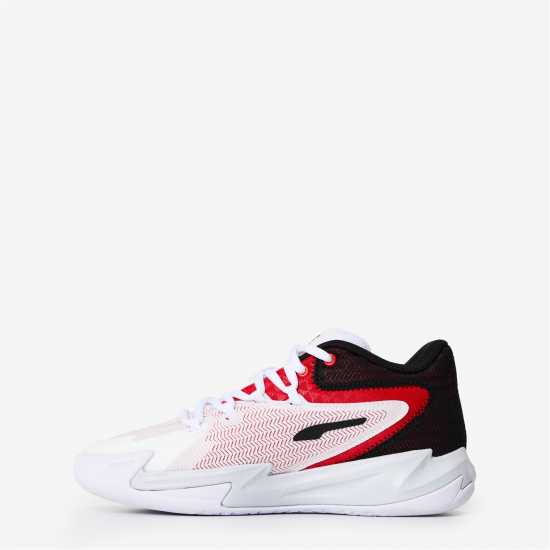 Puma Dagger Jr Basketball Trainers Unisex Kids Пума Червено/Черно Детски маратонки