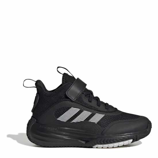 Adidas Ownthegame 3.0 Basketball Trainers Boys Черно/Бяло 