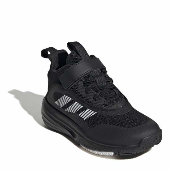 Adidas Ownthegame 3.0 Basketball Trainers Boys Черно/Бяло 