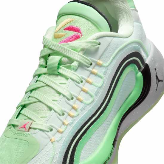 Air Jordan Luka 4 Jn52 Зелено/Черно Детски маратонки