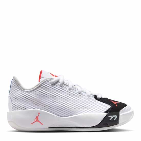Air Jordan Kids' Basketball Trainers White/Red 