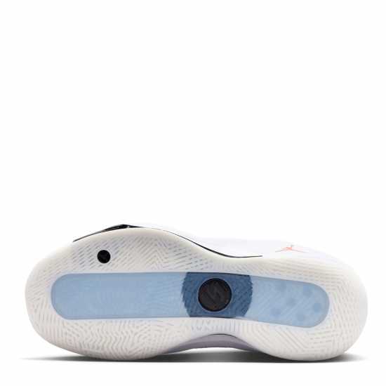 Air Jordan Kids' Basketball Trainers White/Red 