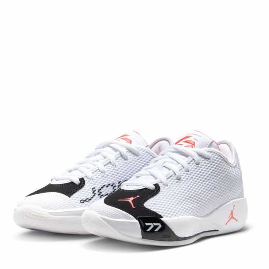 Air Jordan Kids' Basketball Trainers White/Red 