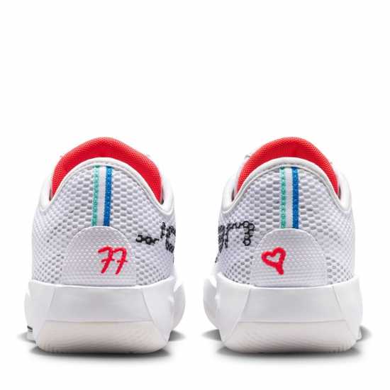 Air Jordan Kids' Basketball Trainers White/Red 