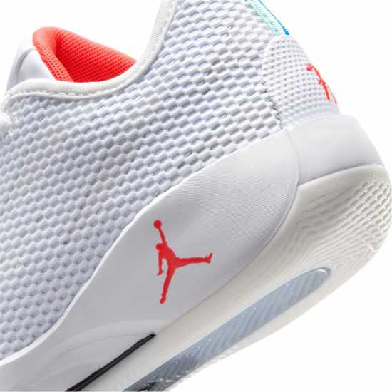 Air Jordan Kids' Basketball Trainers White/Red 