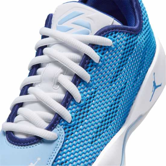 Air Jordan Kids' Basketball Trainers White/Blue 
