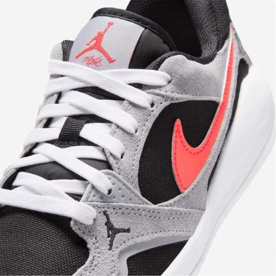 Air Jordan Kids' Basketball Trainers Black/InfaRed 