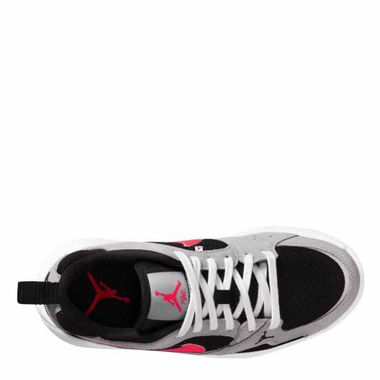 Air Jordan Kids' Basketball Trainers Black/InfaRed 