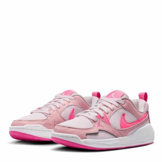 Air Jordan Kids' Basketball Trainers Pink Bloom 