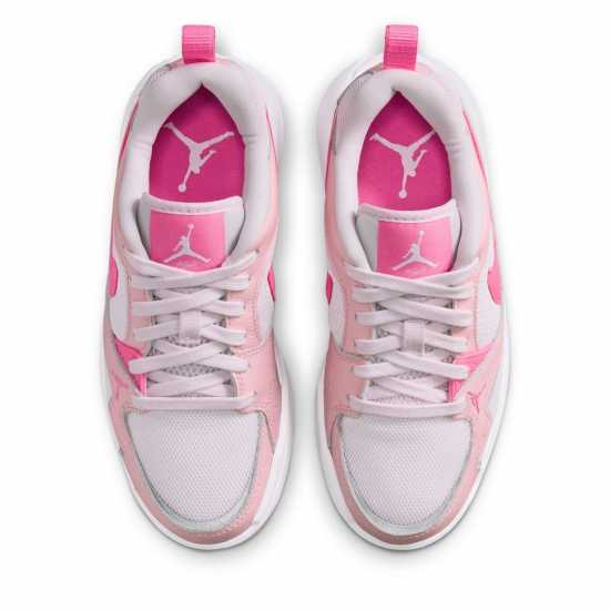 Air Jordan Kids' Basketball Trainers Pink Bloom 