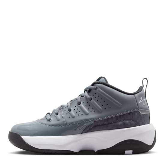 Air Jordan Kids' Basketball Trainers Cool Grey 