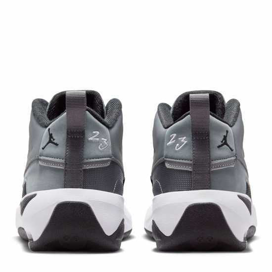 Air Jordan Kids' Basketball Trainers Cool Grey 