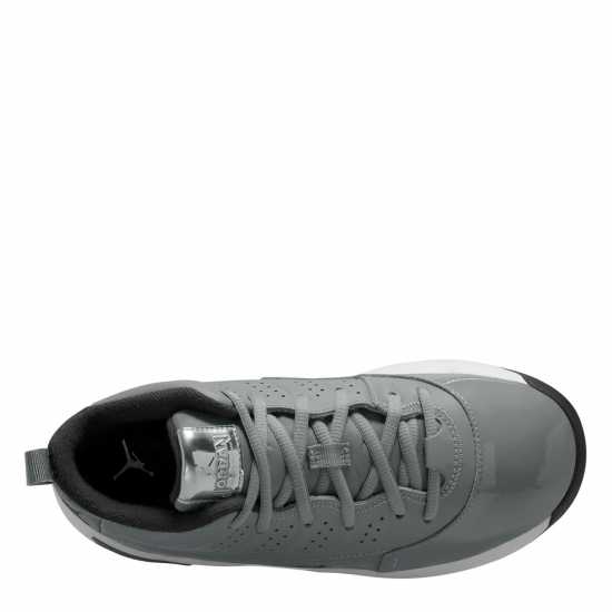 Air Jordan Kids' Basketball Trainers Cool Grey 