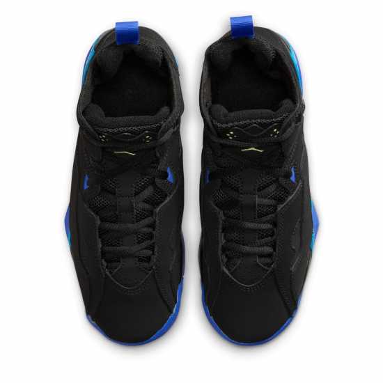 Air Jordan True Flight Big Kids' Shoes Black/Volt Мъжки баскетболни маратонки