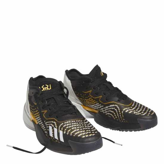 Adidas Kids' Don Issue Basketball Trainers Core Black 