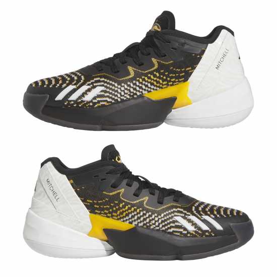 Adidas Kids' Don Issue Basketball Trainers Core Black 