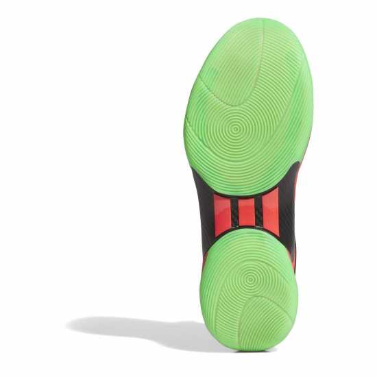 Adidas Unisex Kids' Don Issue Basketball Trainers Червено/Черно/Зелено 