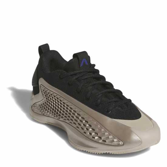 Adidas Unisex Kids' A Edwards Basketball Trainers Шампанско 