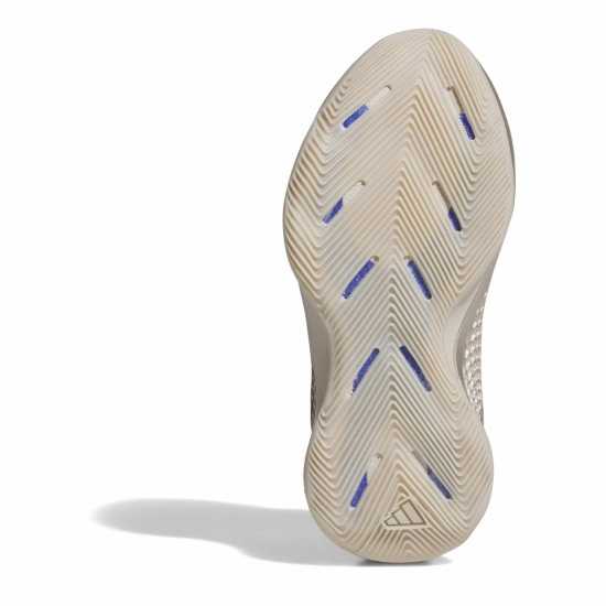 Adidas Unisex Kids' A Edwards Basketball Trainers Шампанско 