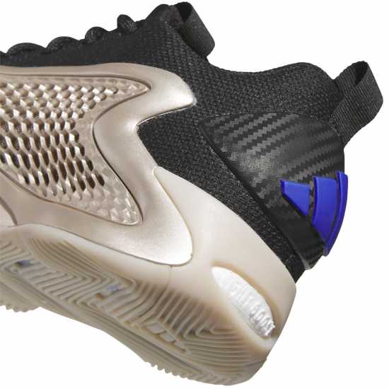 Adidas Unisex Kids' A Edwards Basketball Trainers Шампанско 